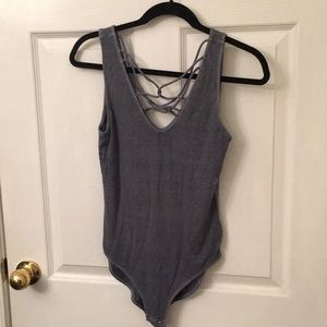 American Eagle Soft & Sexy Strappy Bodysuit